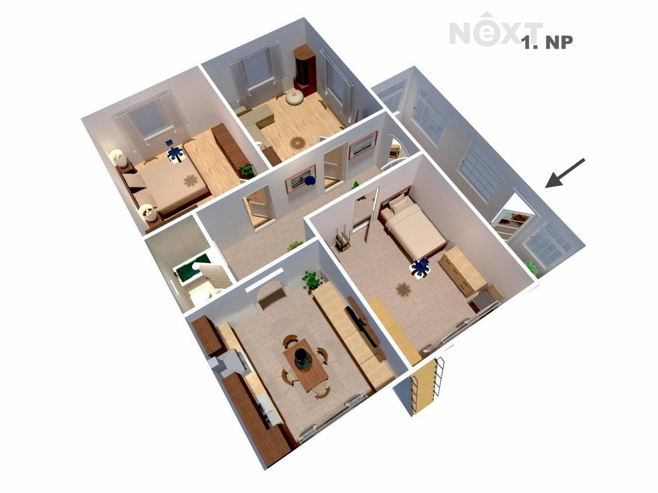 Prodej domu 102 m² s pozemkem 534 m² — photo 4