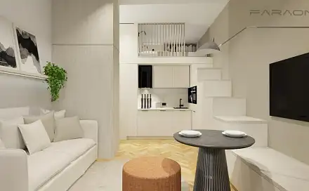 Pronájem bytu 1+kk 28 m²