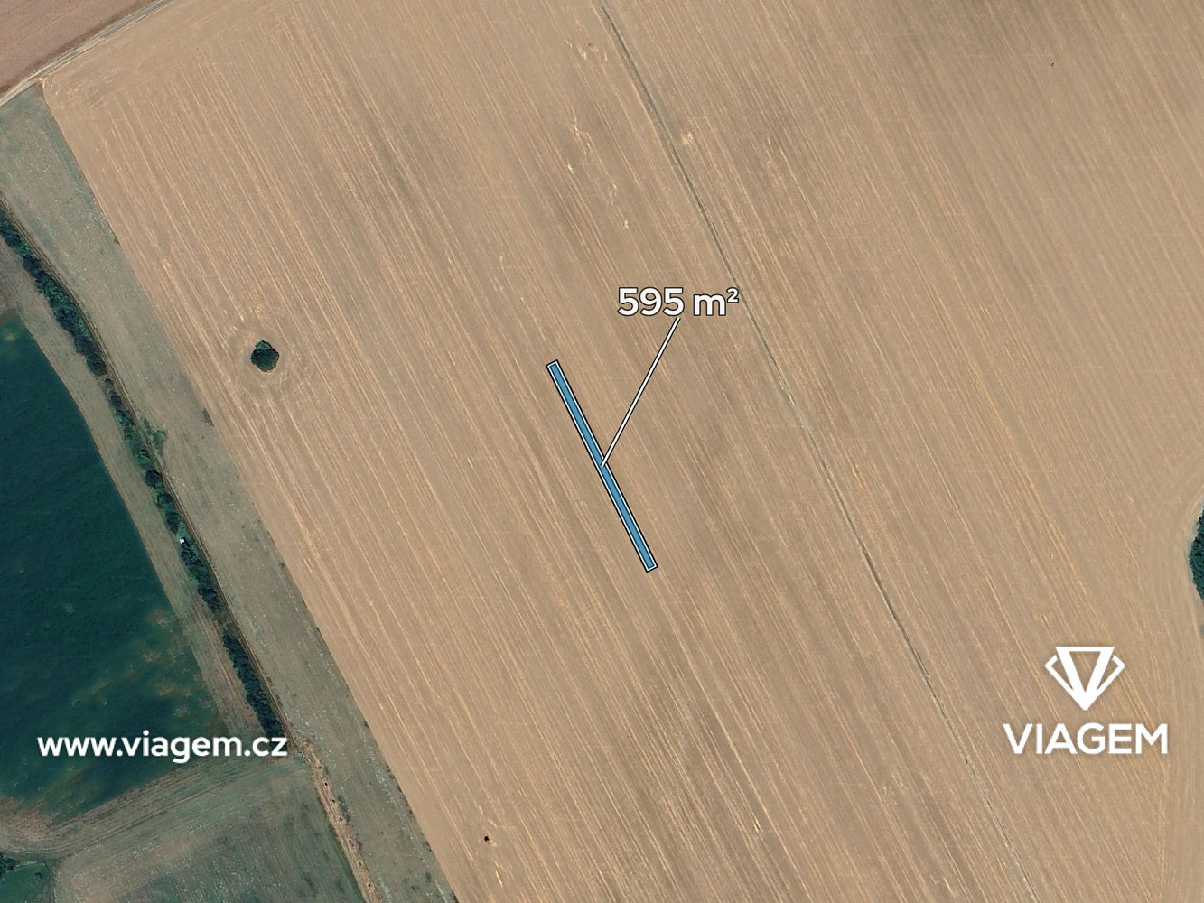 Prodej pole 595 m² – fotografie 2