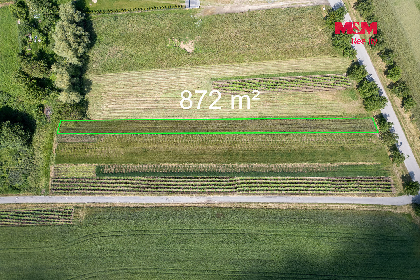 Prodej pole 872 m² – fotografie 2