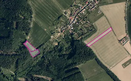 Prodej pole 16 503 m², Kostelany - Újezdsko, okres Kroměříž