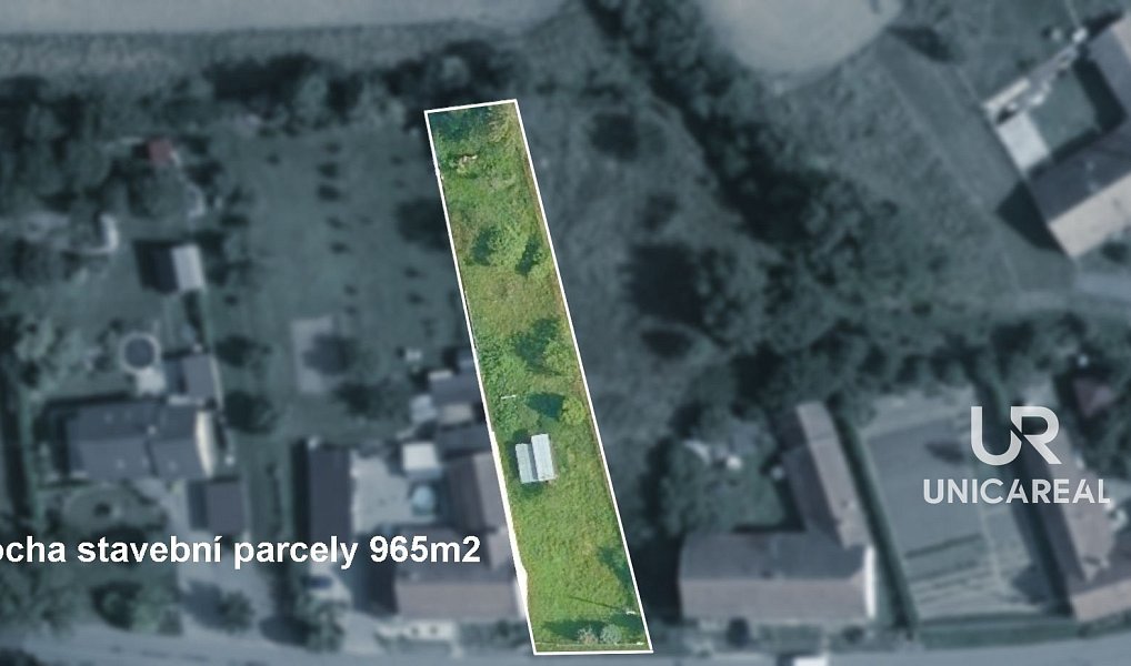 Prodej stavebního pozemku 965 m², Kojátky – náhled fotky 3