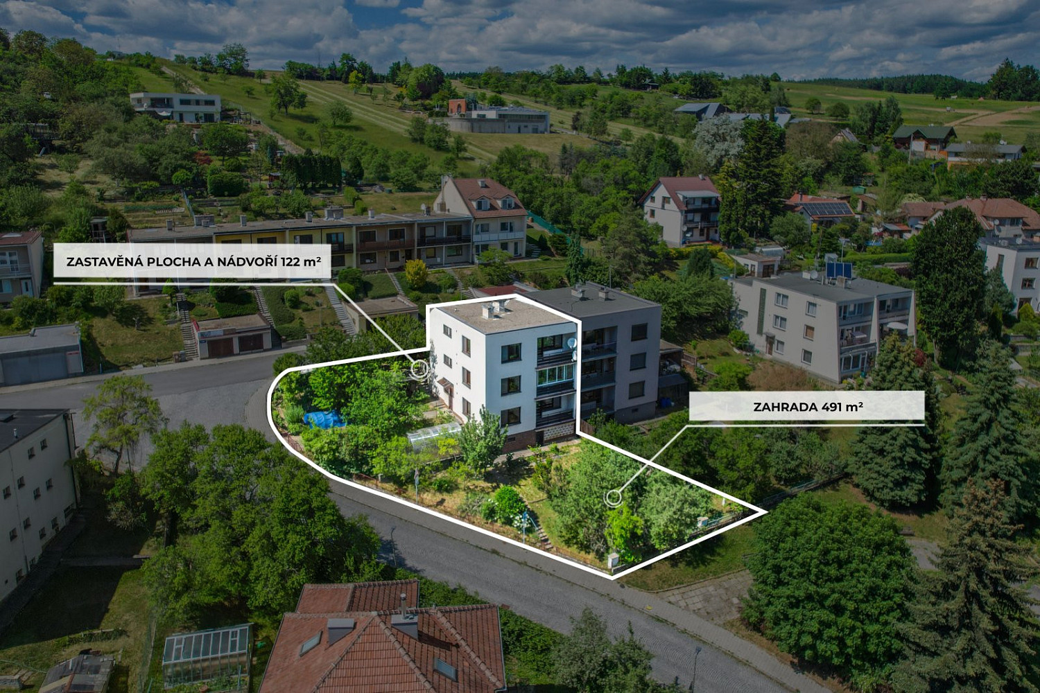 Prodej domu 366 m² s pozemkem 613 m²