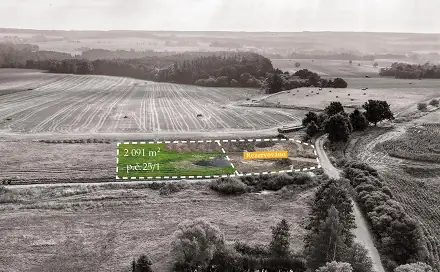 Prodej stavebního pozemku 2 091 m², Bechyně - Senožaty, okres Tábor