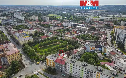 Pronájem bytu 1+kk 28 m², Masarykova, Plzeň - Doubravka