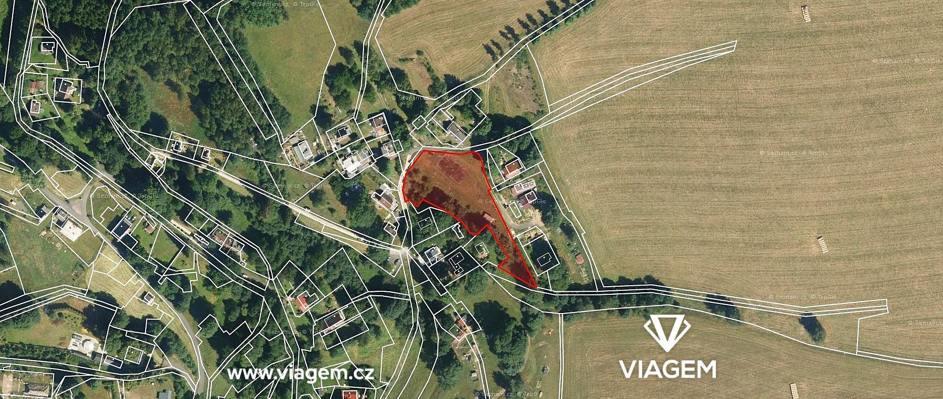 Prodej stavebního pozemku 3 531 m² – fotografie 5