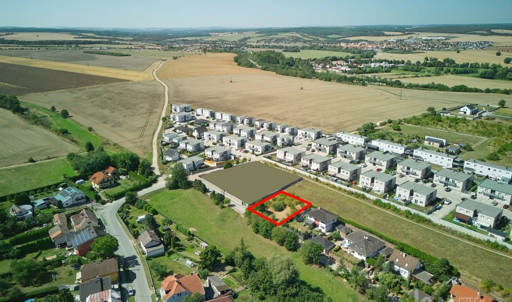 Prodej stavebního pozemku 645 m², Vochov – náhled fotky 7