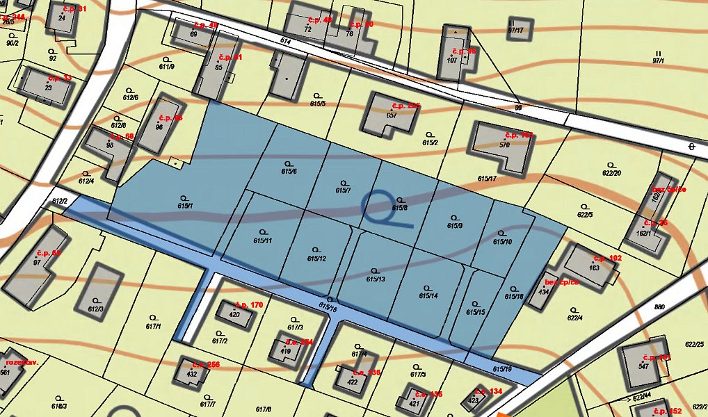 Prodej zahrady 123 m², Okrouhlo – náhled fotky 3
