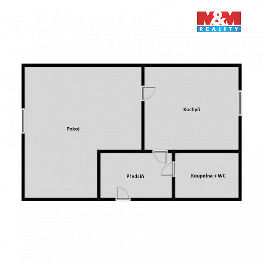 Prodej bytu 1+1 36 m² — photo 4