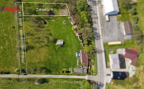 Prodej zahrady 790 m², Bruzovice, okres Frýdek-Místek