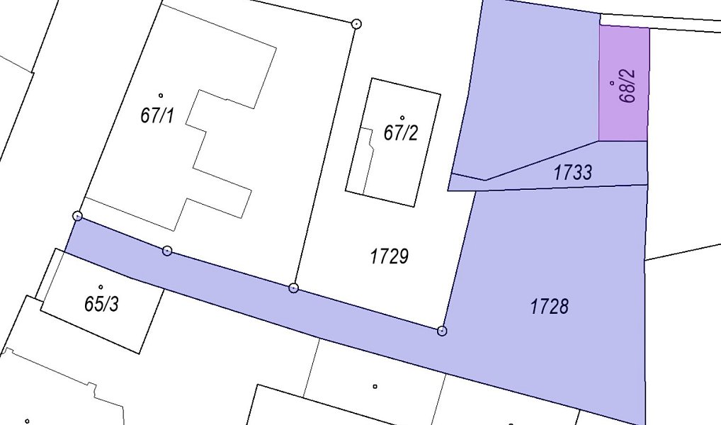 Prodej stavebního pozemku 977 m², Zálezlice – náhled fotky 2