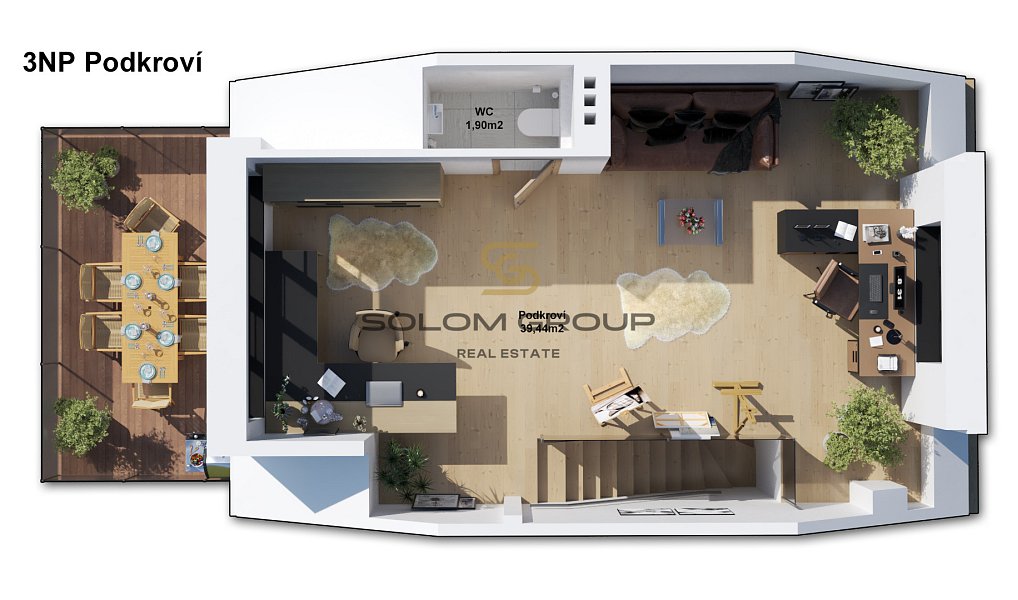 Prodej domu 208 m² s pozemkem 245 m², Praha – náhled fotky 17