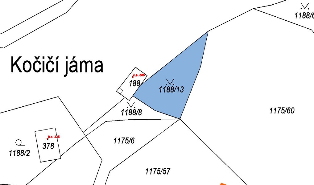 Prodej zahrady 52 m², Pňovany – náhled fotky 2