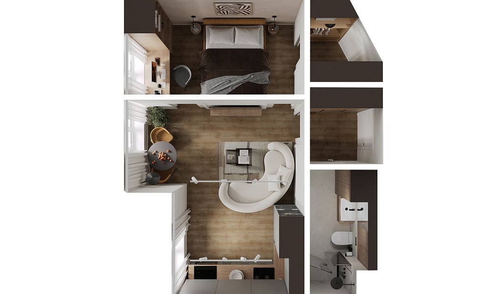 Prodej bytu 2+kk 35 m², Ostrava – náhled fotky 2