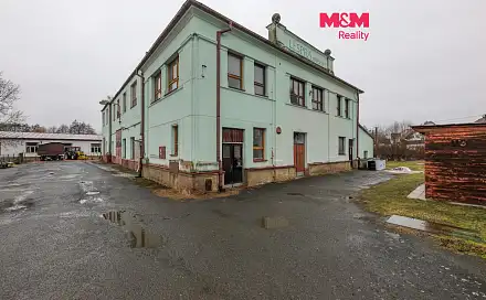 Prodej výrobních prostor 1 100 m², Černošín, okres Tachov