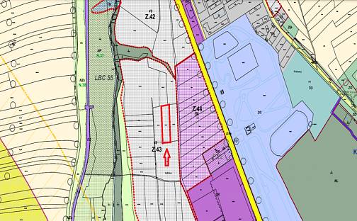 Prodej komerčního pozemku 3 383 m², Voštice, Vysoké Mýto, okres Ústí nad Orlicí