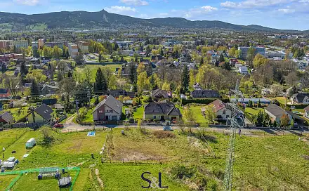 Prodej stavebního pozemku 500 m², Na Veseckém kopci, Liberec - Liberec XXV-Vesec