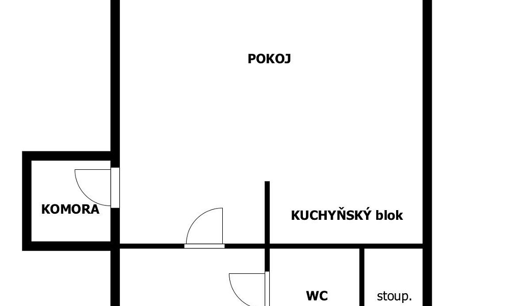 Pronájem bytu 1+kk 29 m², Praha – náhled fotky 8