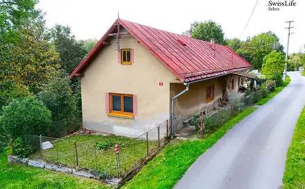 Prodej domu 92 m² s pozemkem 535 m², Třešť - Salavice, okres Jihlava
