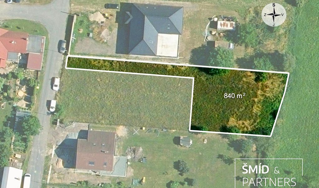 Prodej stavebního pozemku 840 m², Konárovice – náhled fotky 4