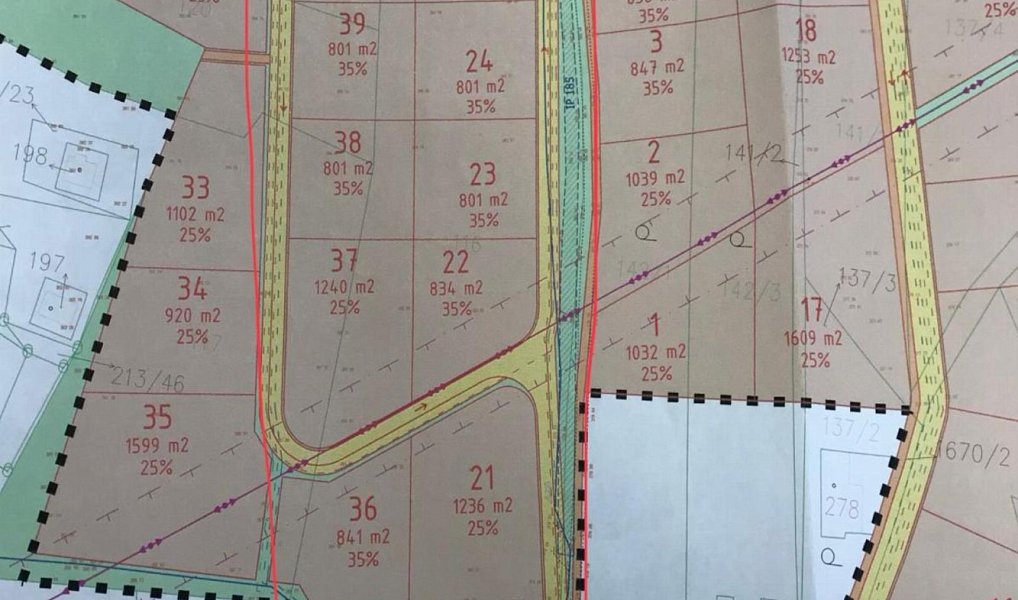 Prodej stavebního pozemku 8 005 m², Putim – náhled fotky 13