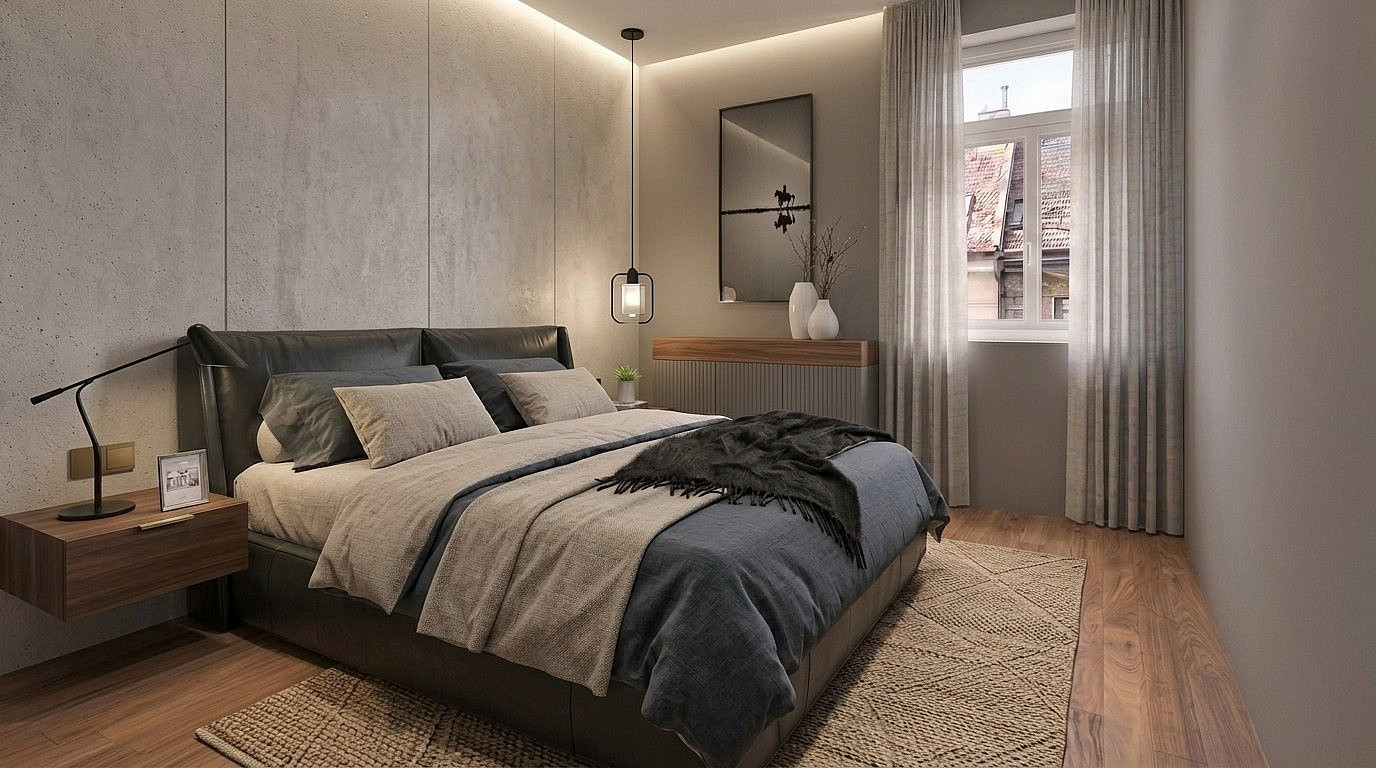 Prodej bytu 2+kk 47 m² – pohled 2