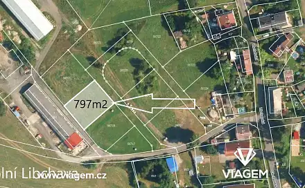 Prodej stavebního pozemku 797 m², Česká Lípa