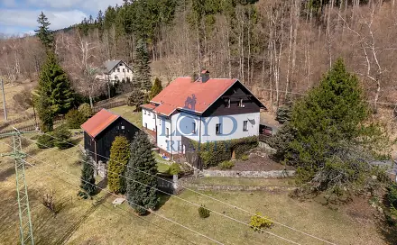 Prodej domu 169 m² s pozemkem 4 737 m², Merklín - Pstruží, okres Karlovy Vary