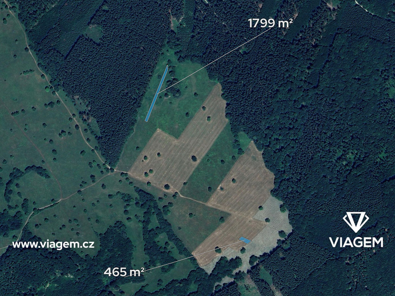 Prodej pole 566 m² – fotografie 2