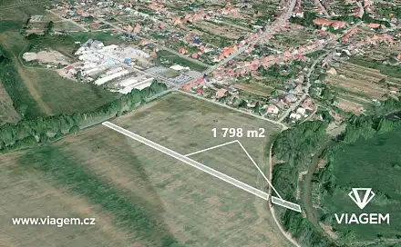 Prodej pole 899 m², Rohatec, okres Hodonín