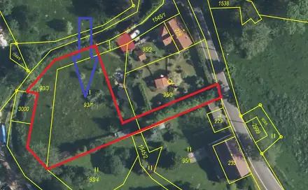 Prodej stavebního pozemku 1 344 m², Veselé, okres Děčín