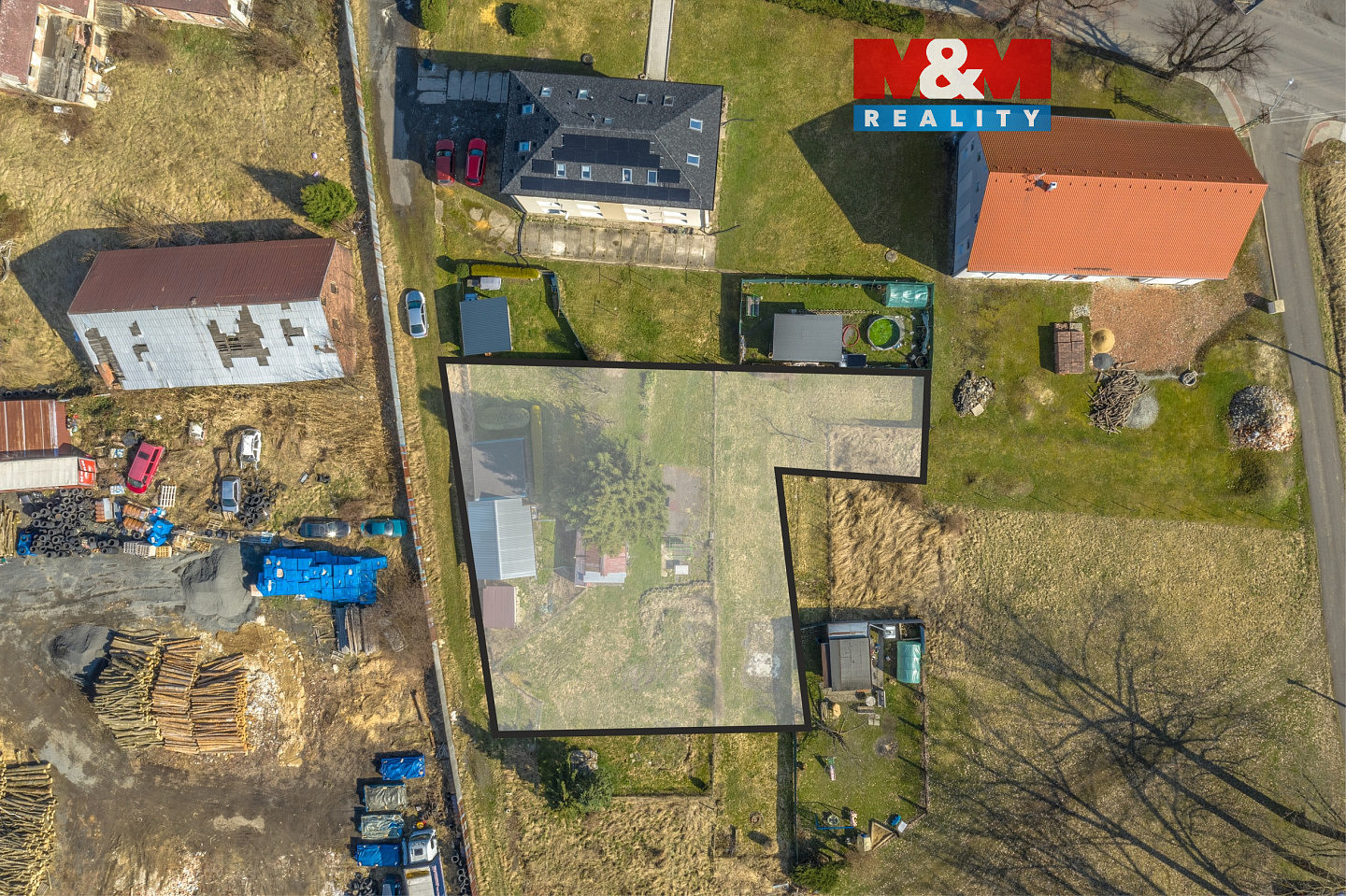 Prodej stavebního pozemku 1 160 m²