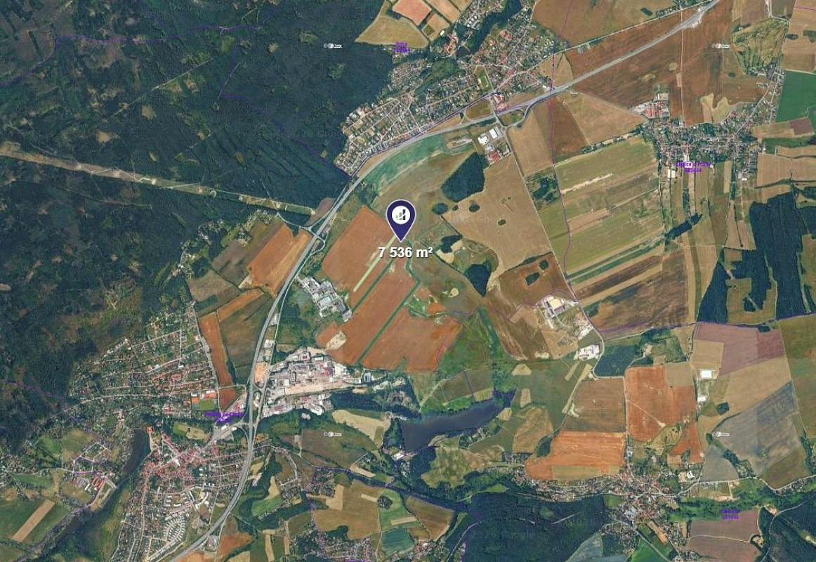 Prodej pole 7 536 m² – fotografie 2