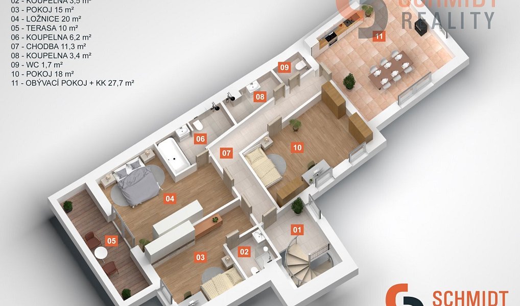 Prodej domu 310 m² s pozemkem 2 505 m², Mikulov – náhled fotky 19