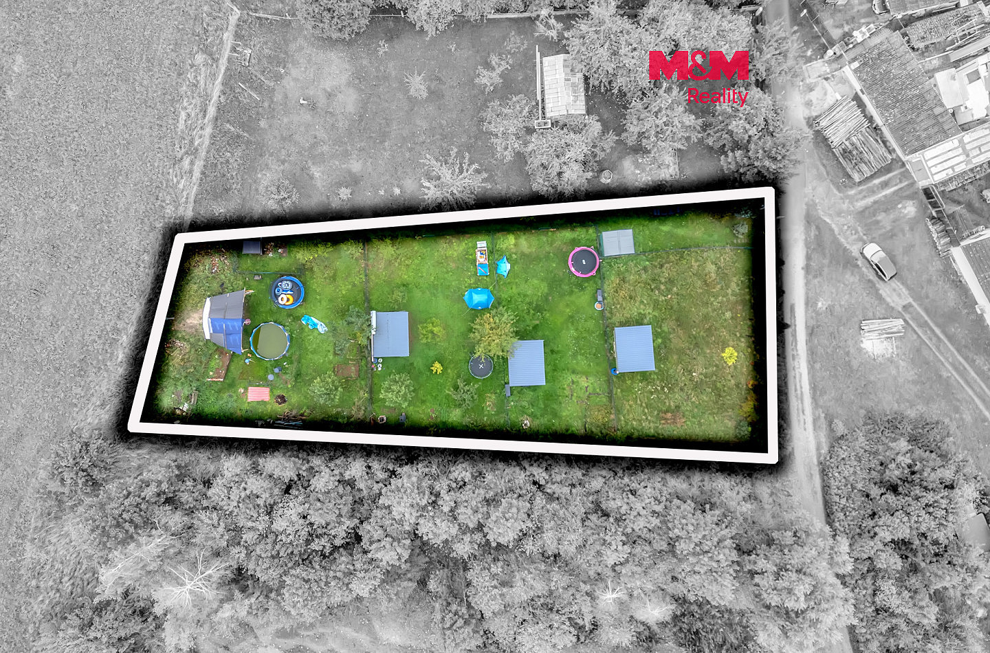Prodej zahrady 1 233 m²