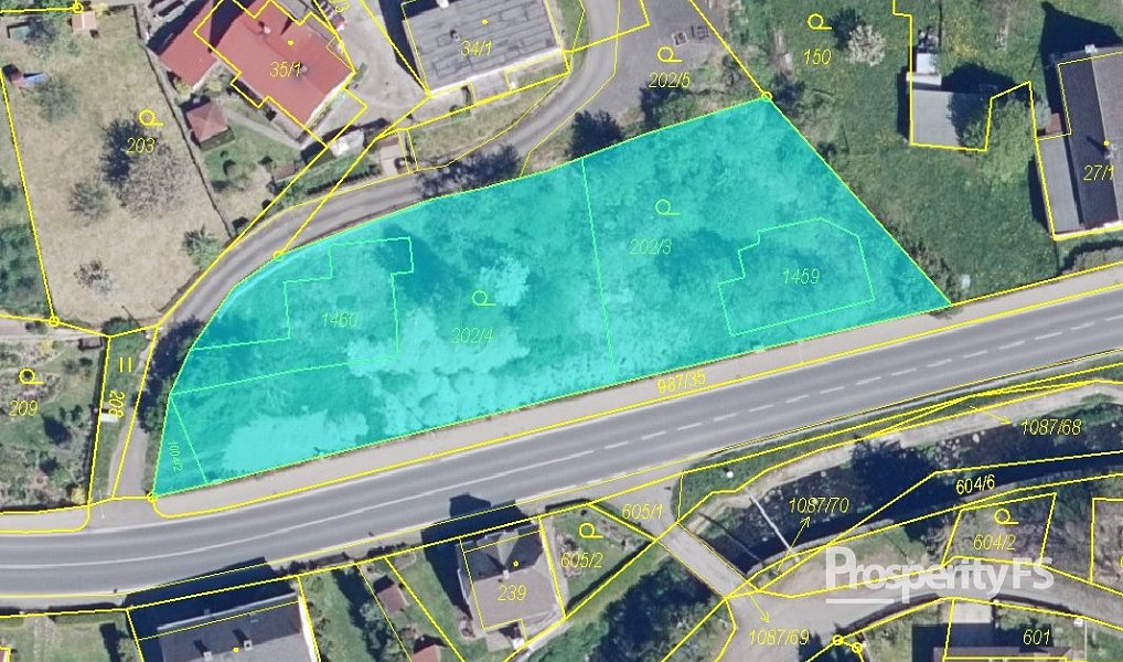 Prodej stavebního pozemku 1 957 m², Jílové – náhled fotky 8