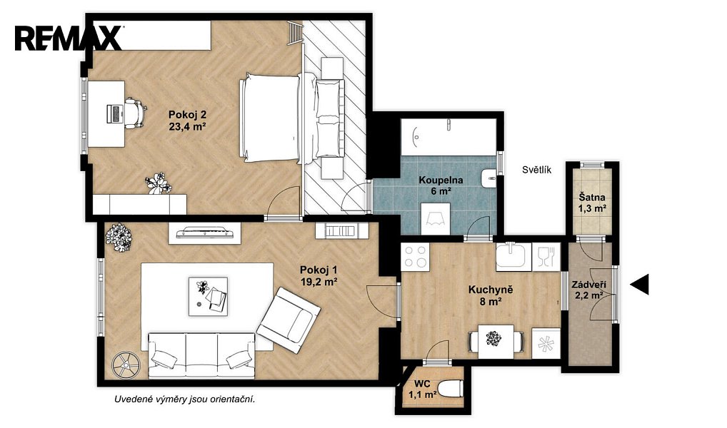 Prodej bytu 1+1 59 m², Praha – náhled fotky 5
