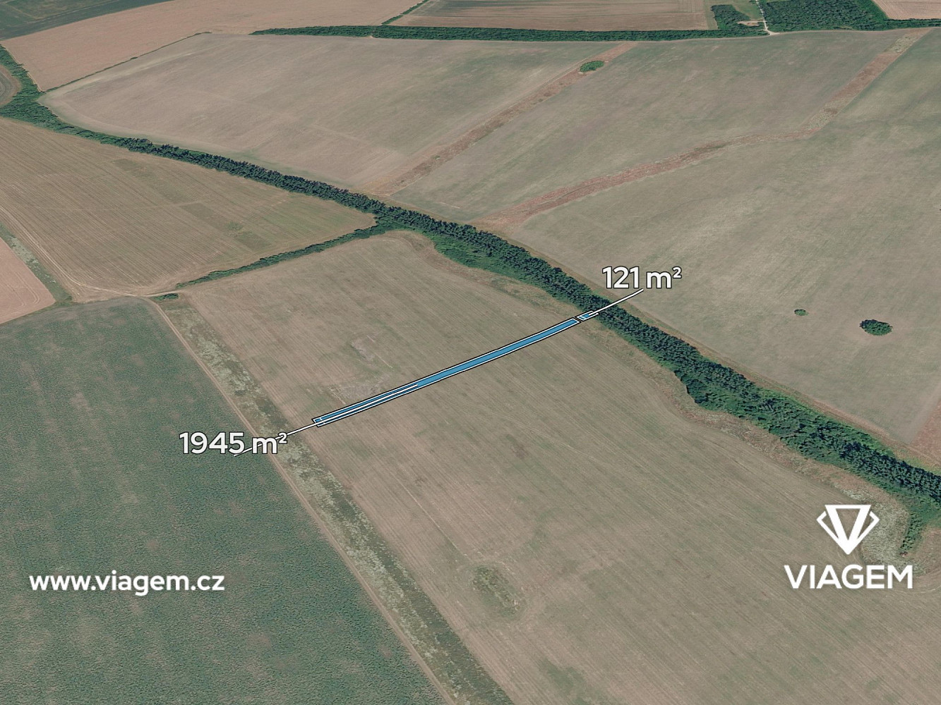 Prodej pole 1 082 m²