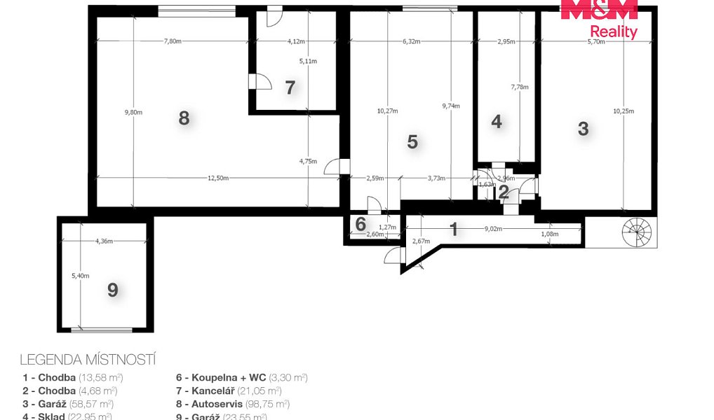 Prodej výrobních prostor 214 m², Mařenice – náhled fotky 2