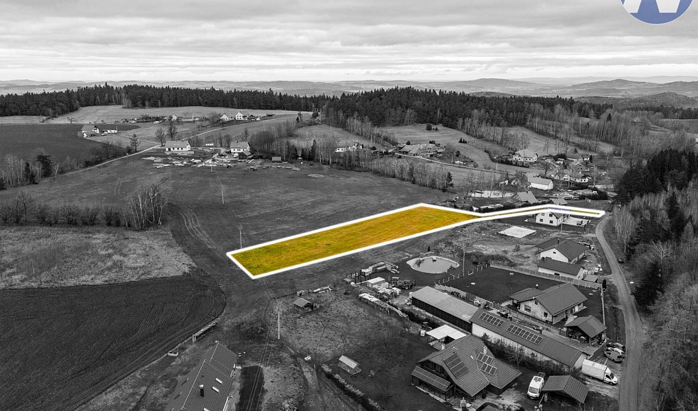 Prodej stavebního pozemku 6 841 m², Nebahovy – náhled fotky 2