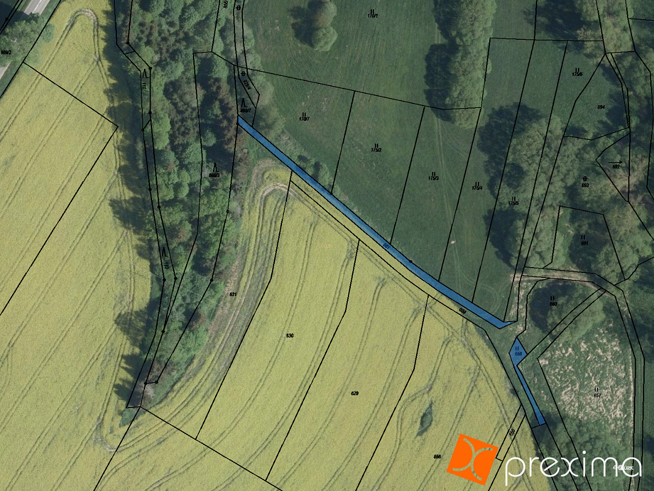 Prodej pole 100 m²
