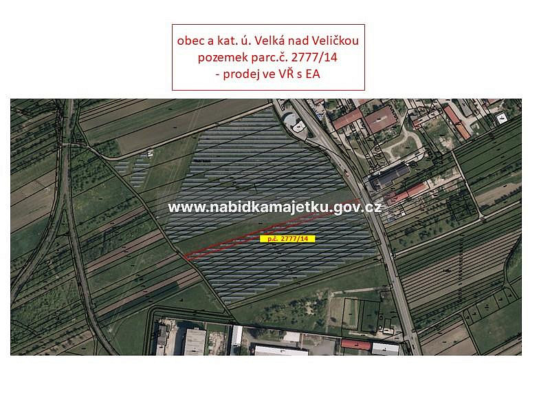 Prodej pole 2 299 m²