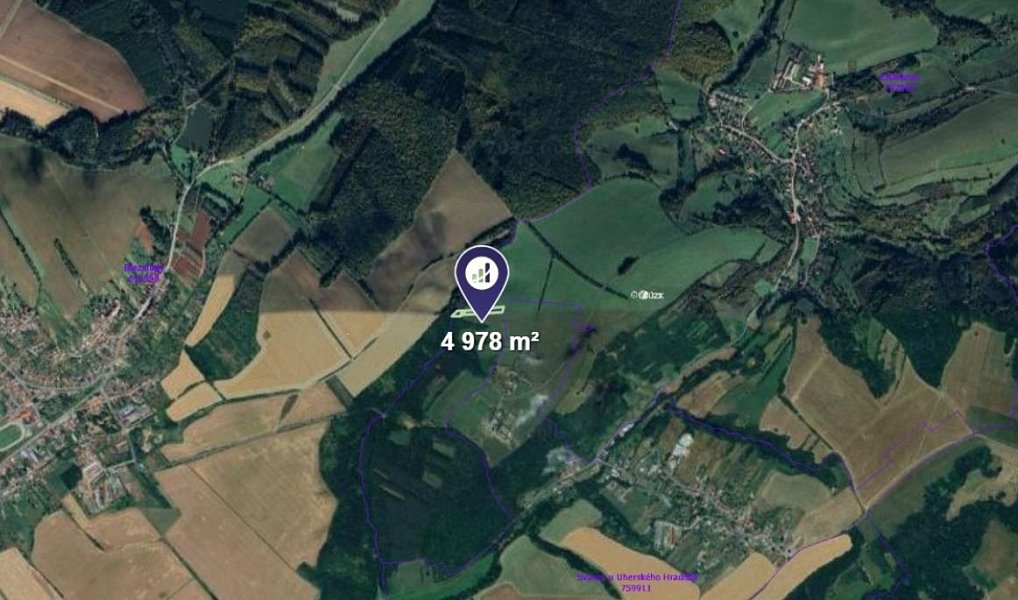 Prodej louky 4 978 m², Zlámanec – náhled fotky 2