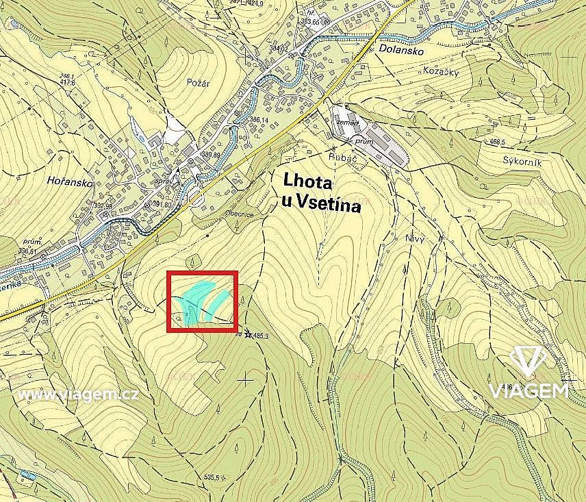 Prodej pole 1 403 m² – fotografie 3