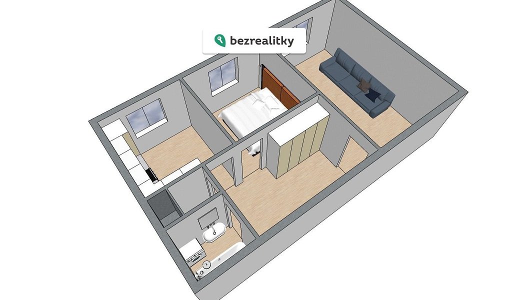 Prodej bytu 2+1 52 m², Praha – náhled fotky 7
