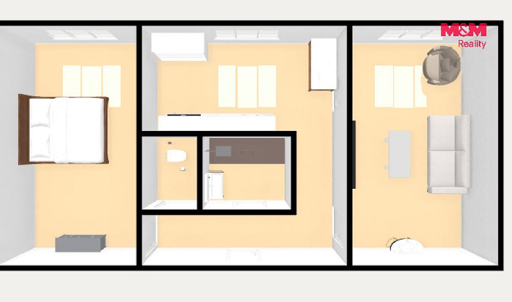 Prodej bytu 2+1 48 m², Praha – náhled fotky 10