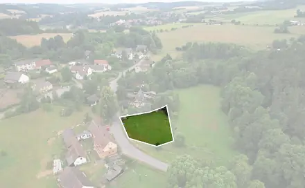 Prodej stavebního pozemku 1 280 m², Nadějkov - Petříkovice, okres Tábor