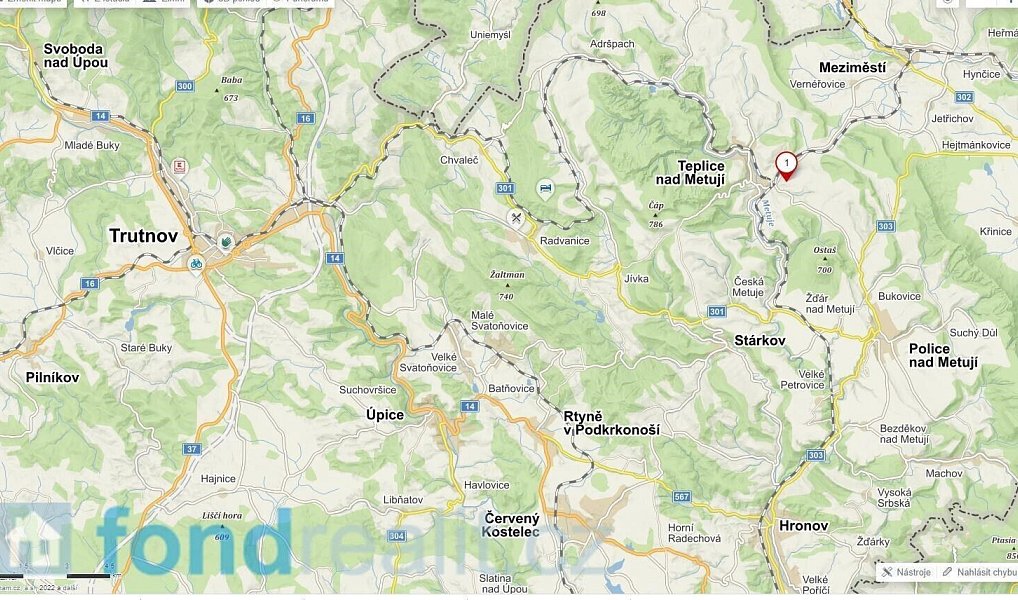 Prodej pozemku 1 315 m², Teplice nad Metují – náhled fotky 6