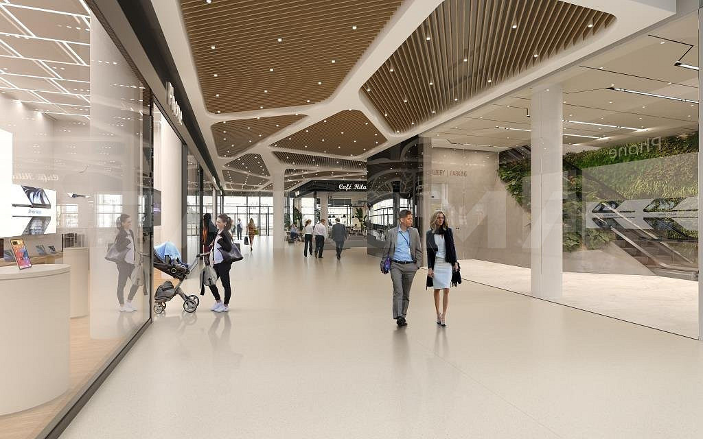 Pronájem 2300 m² obchodních prostor v projektu Hila na Praze 4 - Michle, BB Centrum. – pohled 3