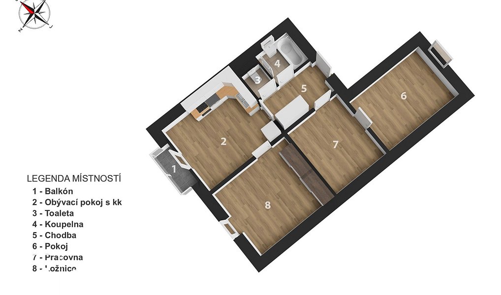Prodej bytu 2+1 58 m², Praha – náhled fotky 23